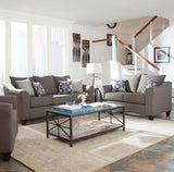 Salizar Upholstered Flared Arm Sofa Set