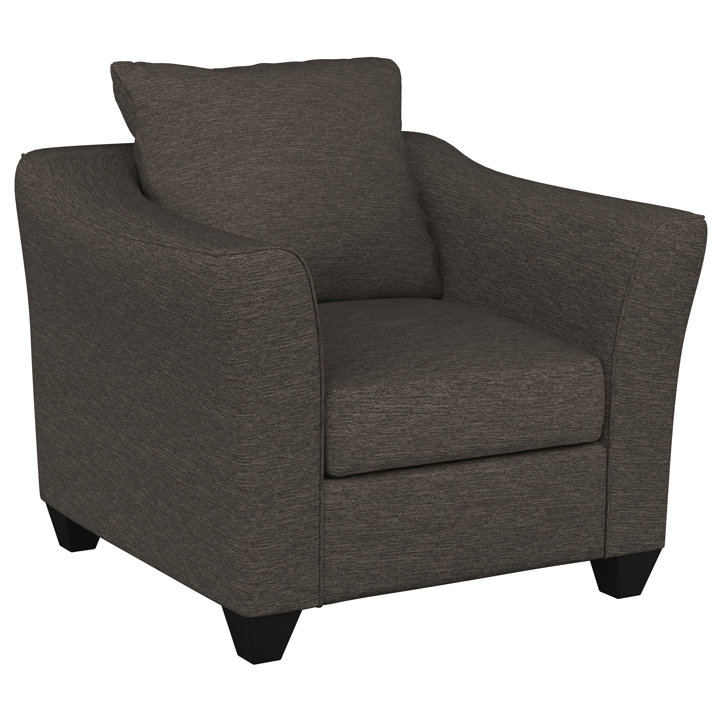 Salizar Upholstered Flared Arm Sofa Set