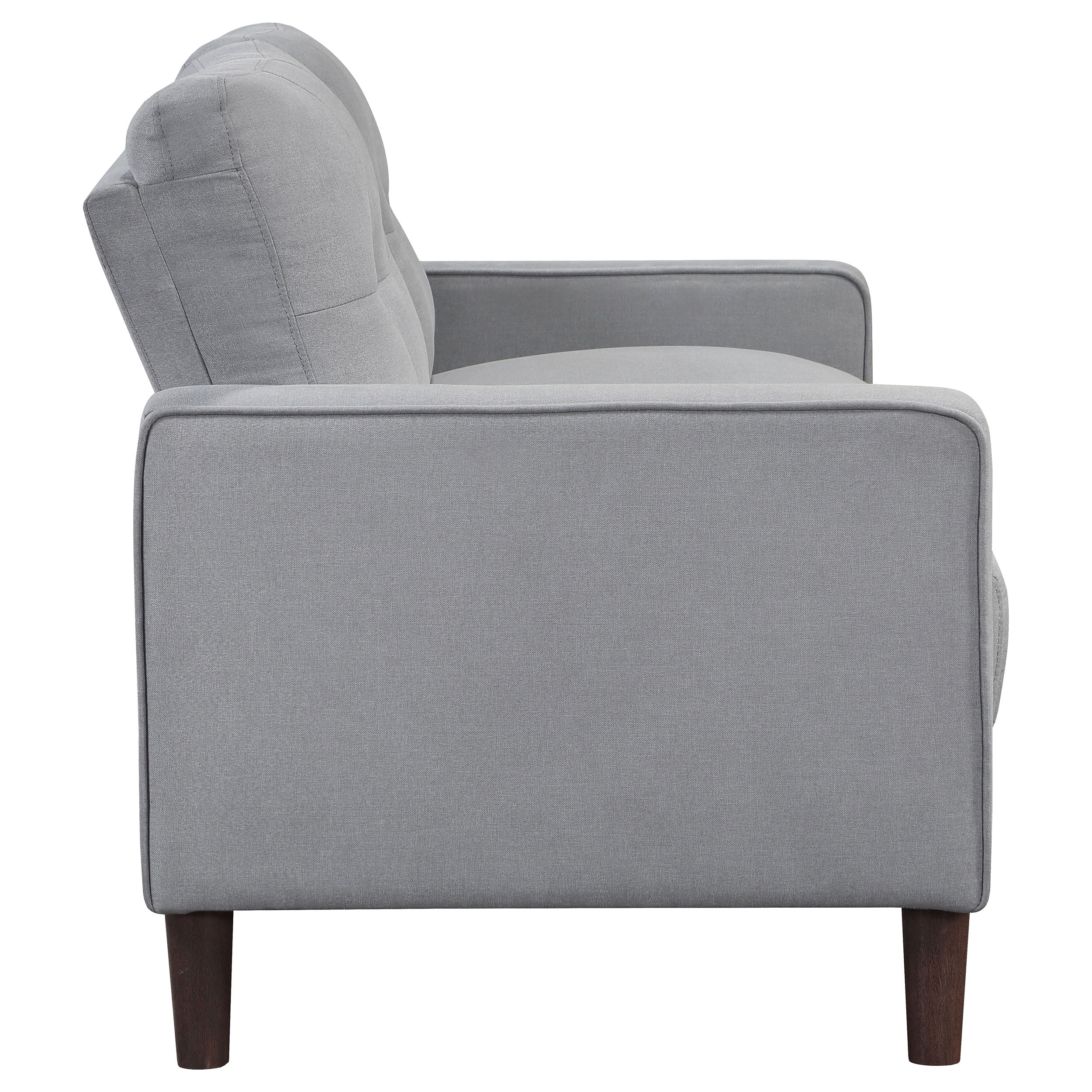 Bowen Upholstered Track Arm Tufted Sofa Set