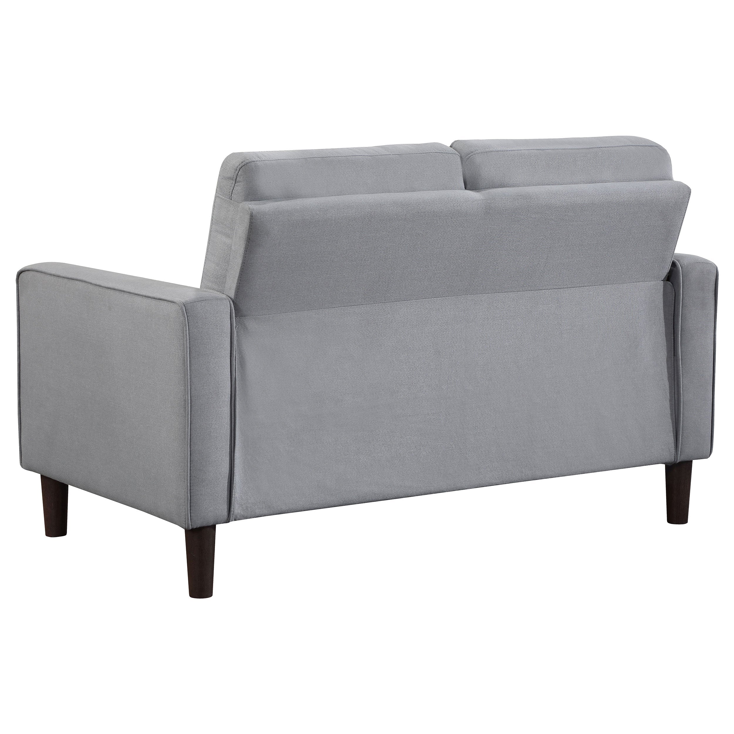 Bowen Upholstered Track Arm Tufted Sofa Set