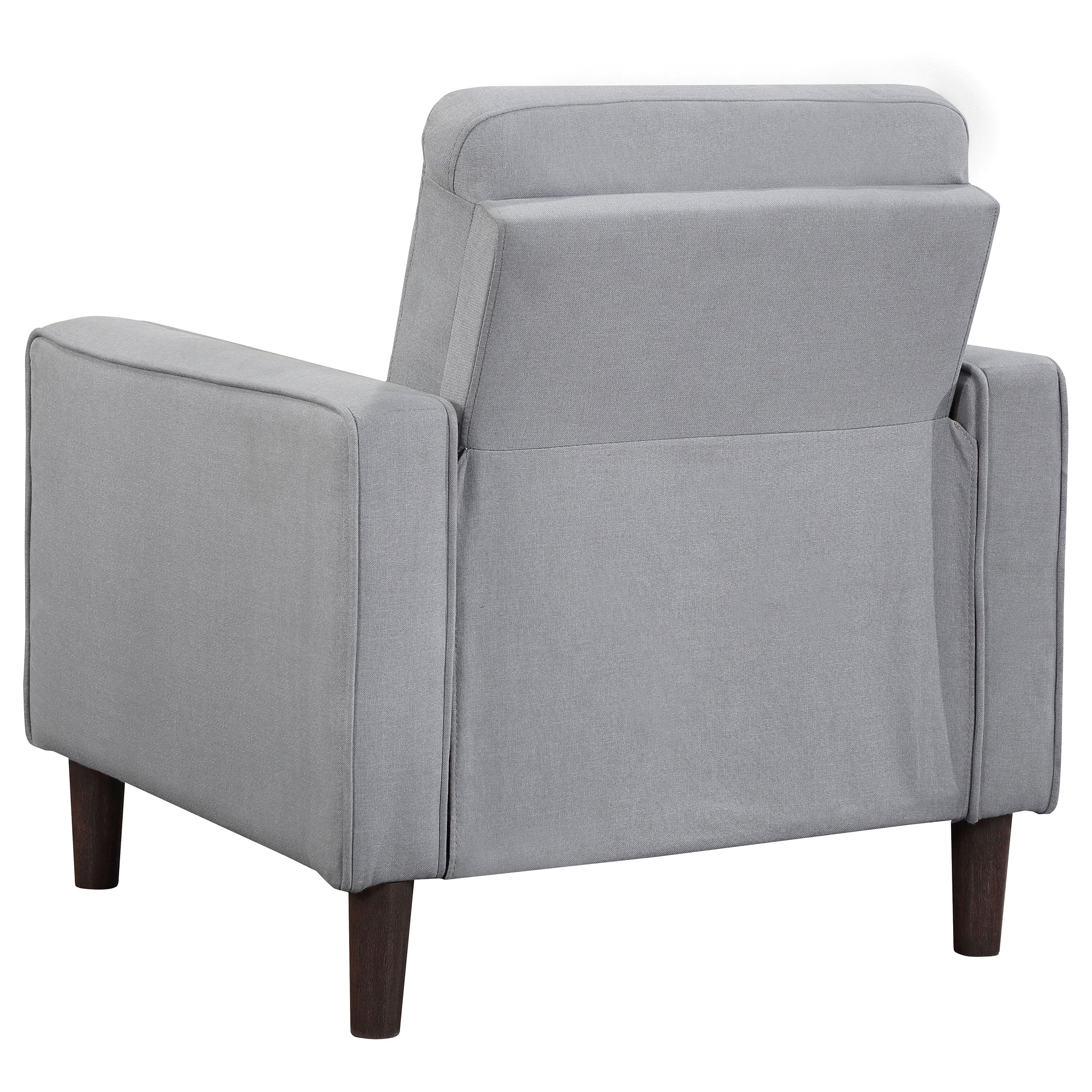 Bowen Upholstered Track Arm Tufted Sofa Set