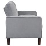 Bowen Upholstered Track Arm Tufted Loveseat
