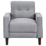 Bowen Upholstered Track Arm Tufted Accent Chair
