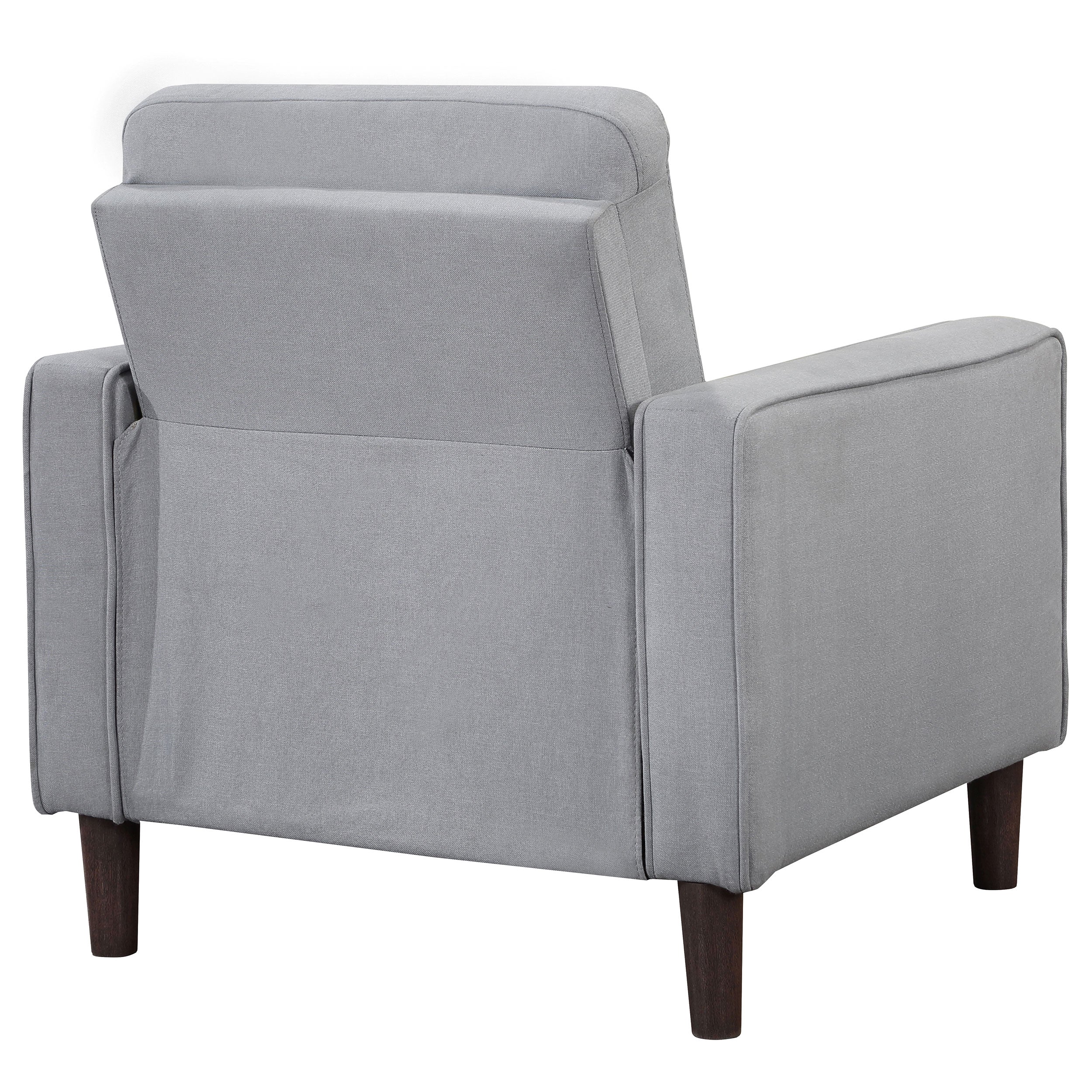Bowen Upholstered Track Arm Tufted Accent Chair