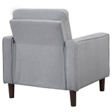 Bowen Upholstered Track Arm Tufted Accent Chair