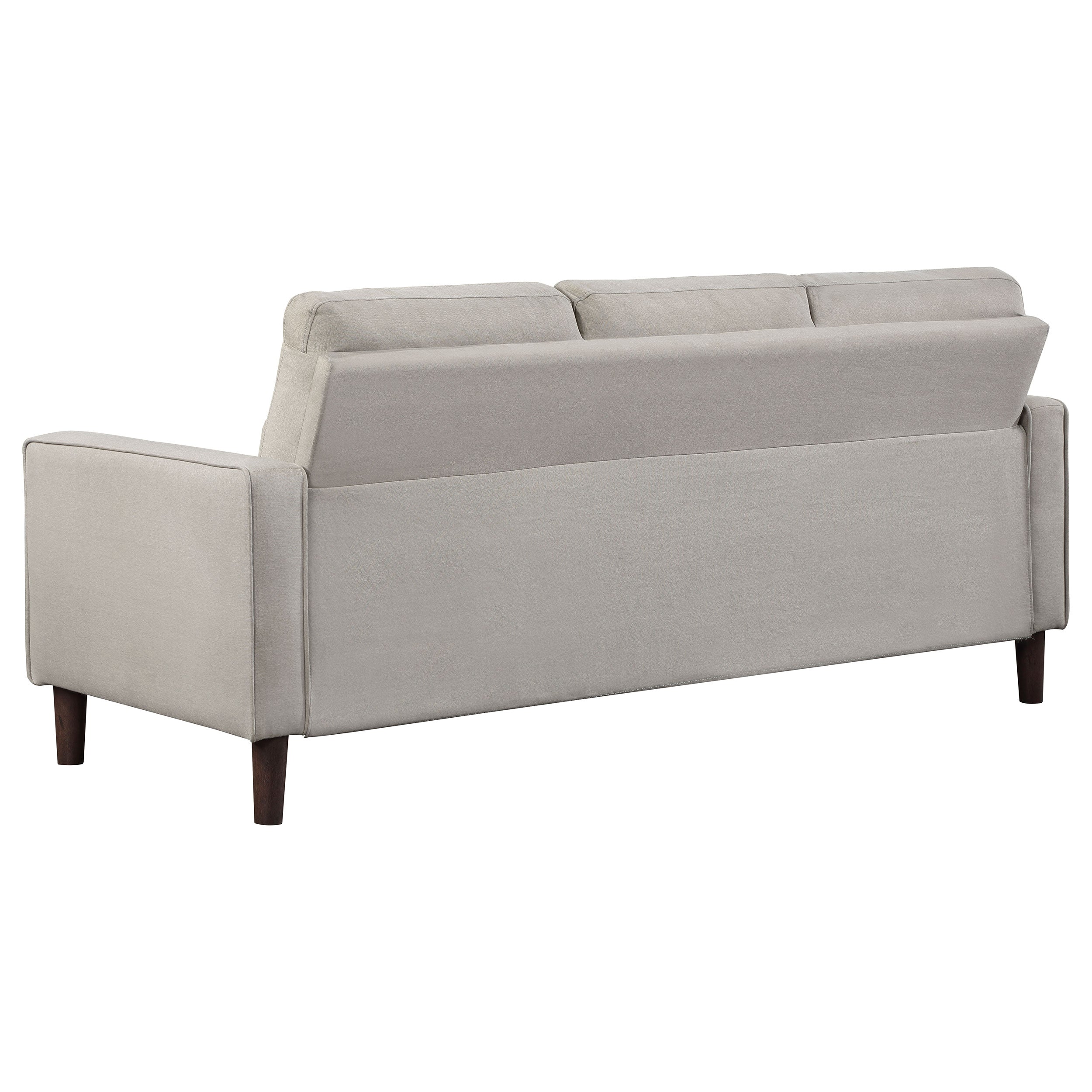 Bowen Upholstered Track Arm Tufted Sofa Set