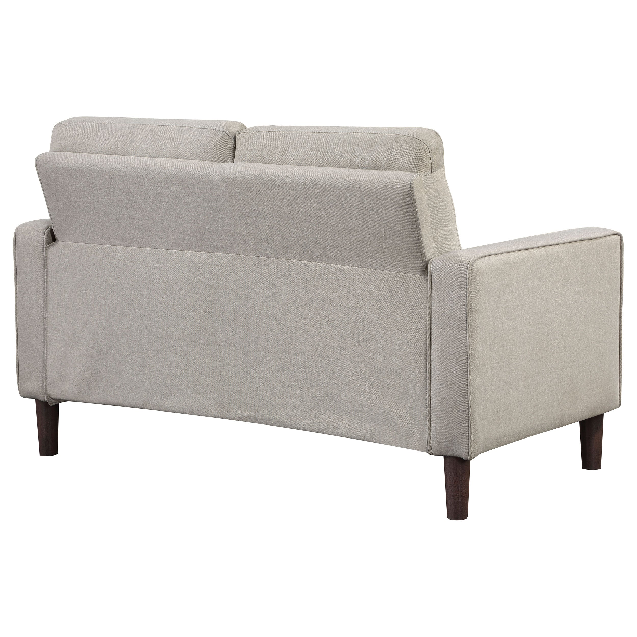 Bowen Upholstered Track Arm Tufted Loveseat