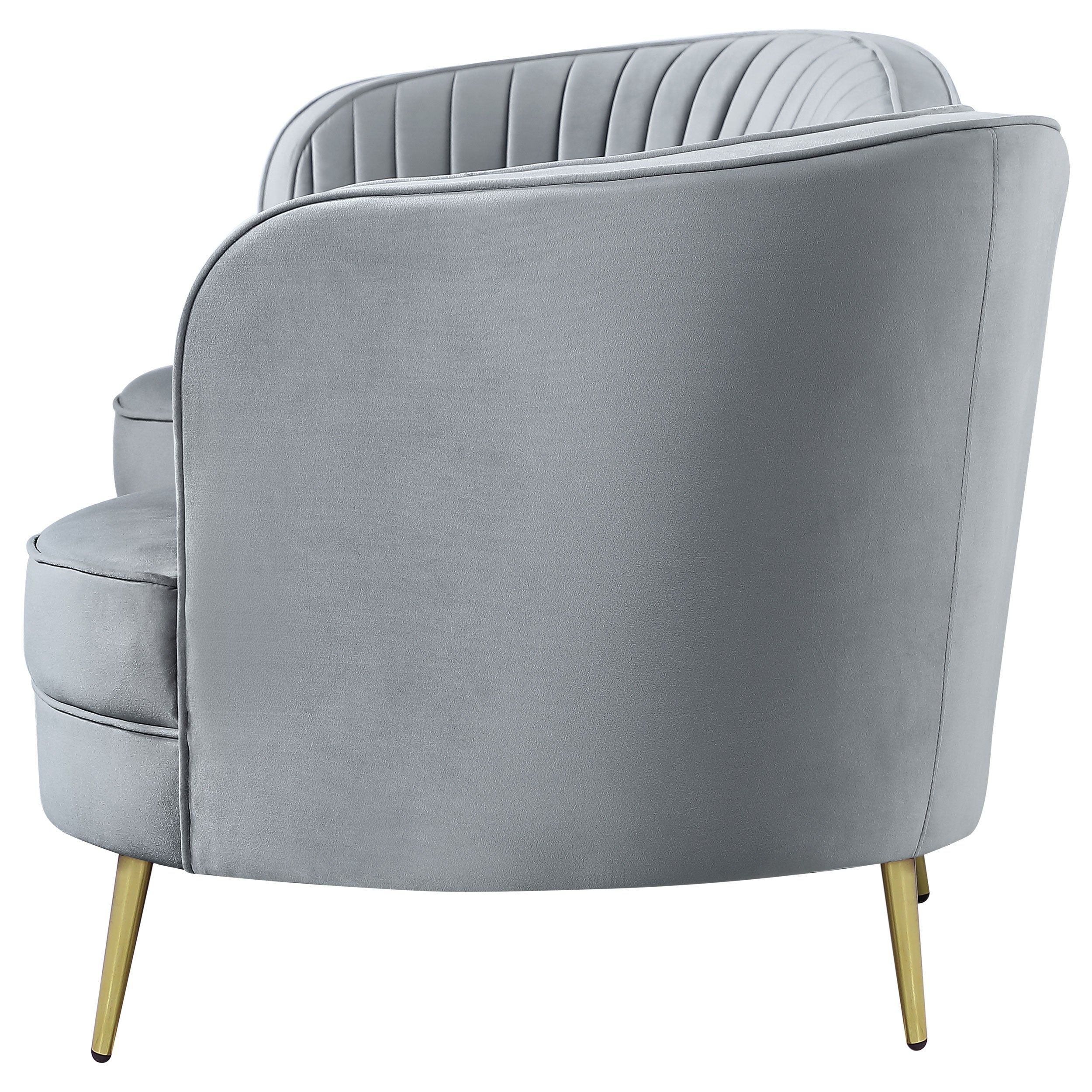 Sophia Upholstered Channel Tufted Sofa