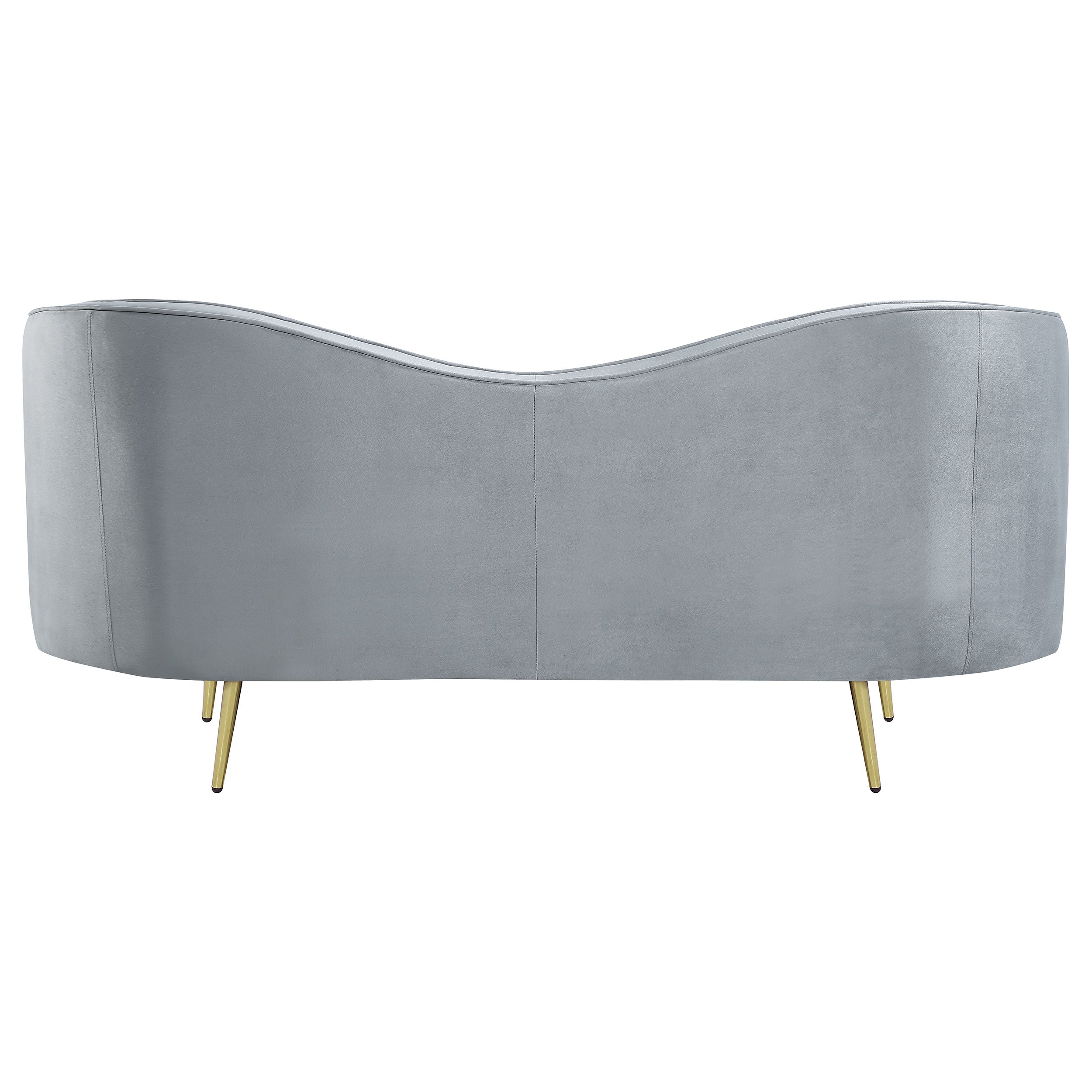 Sophia Upholstered Channel Tufted Loveseat