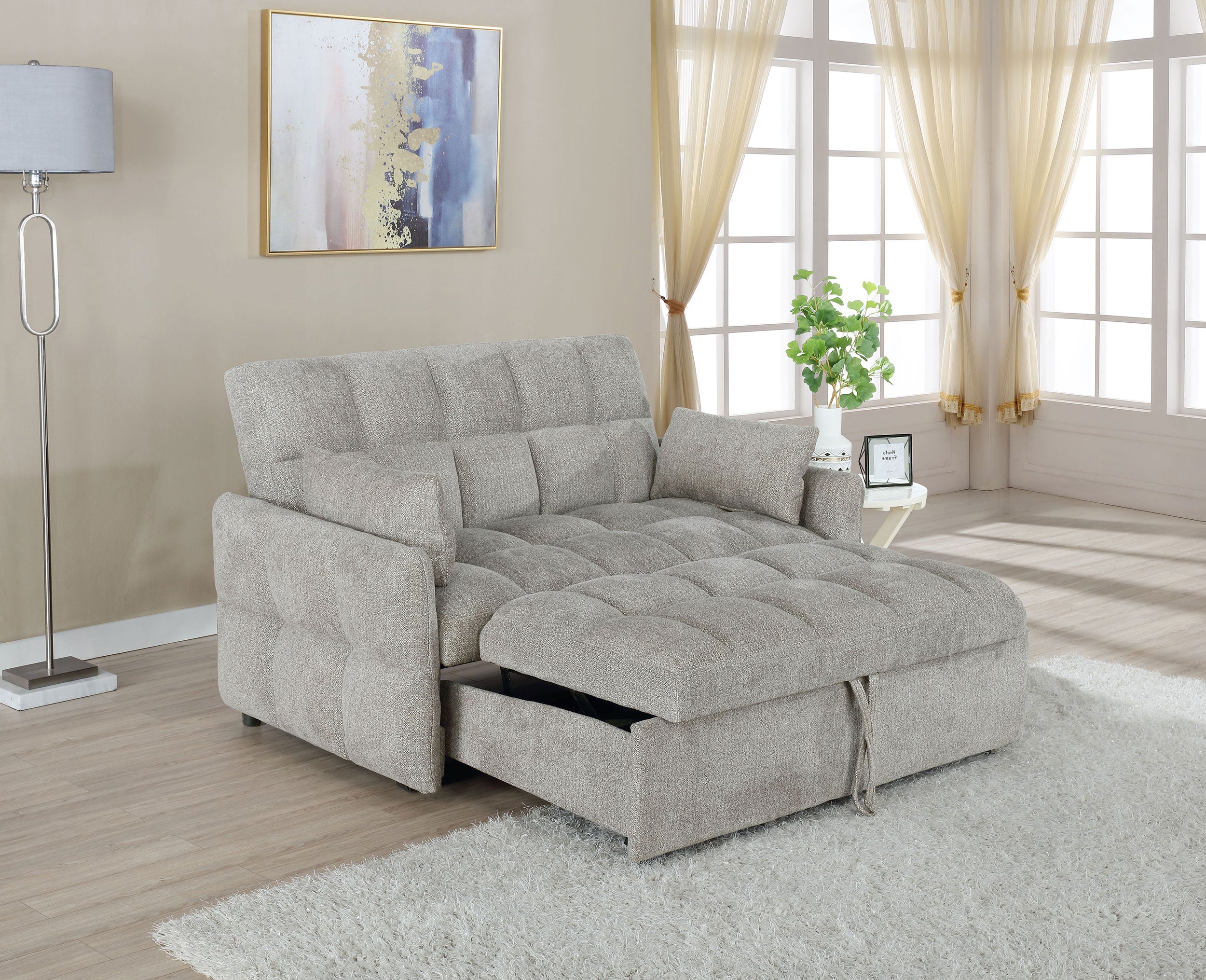 Cotswold Upholstered Convertible Sleeper Sofa Bed