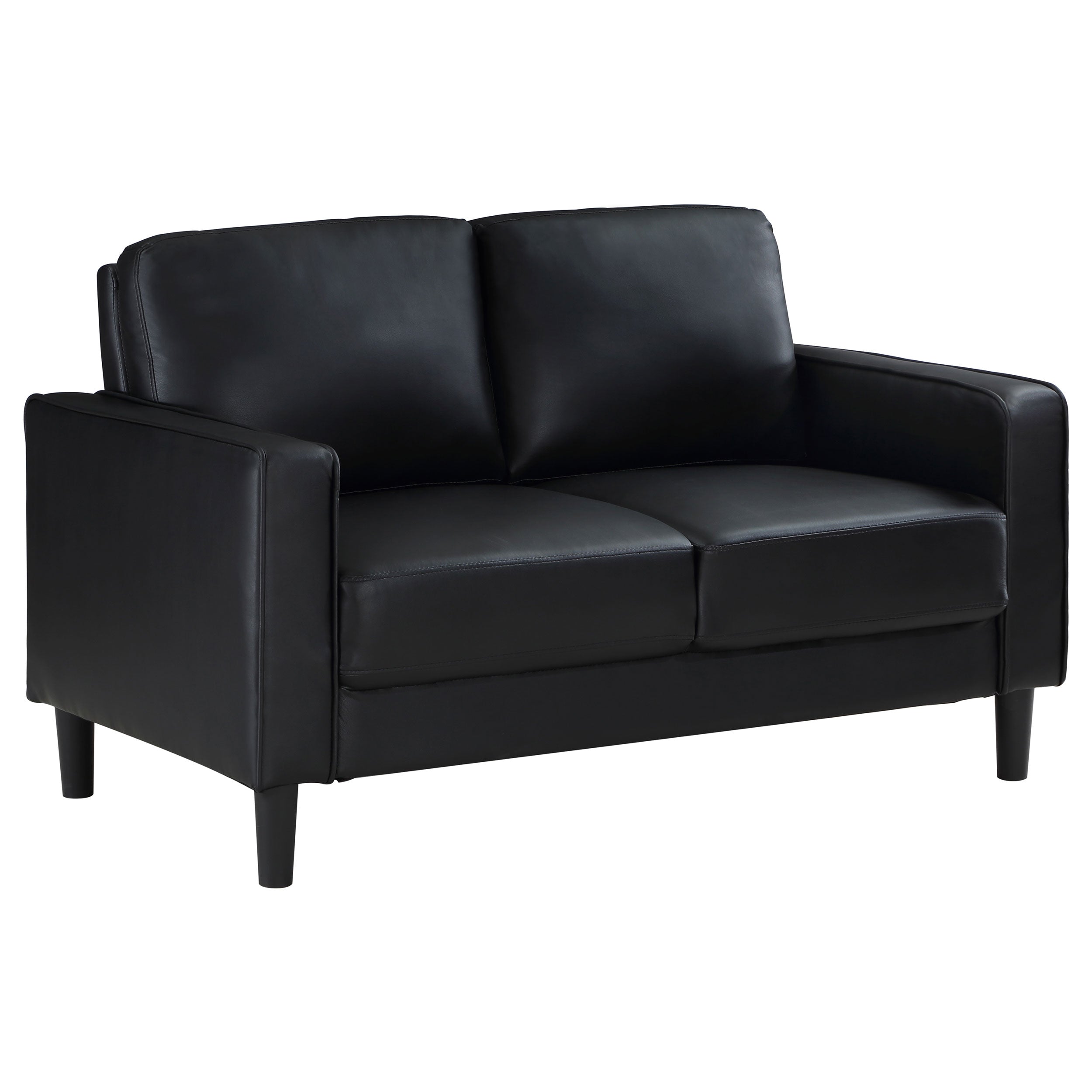 Ruth Upholstered Track Arm Sofa Set
