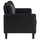 Ruth Upholstered Track Arm Sofa Set