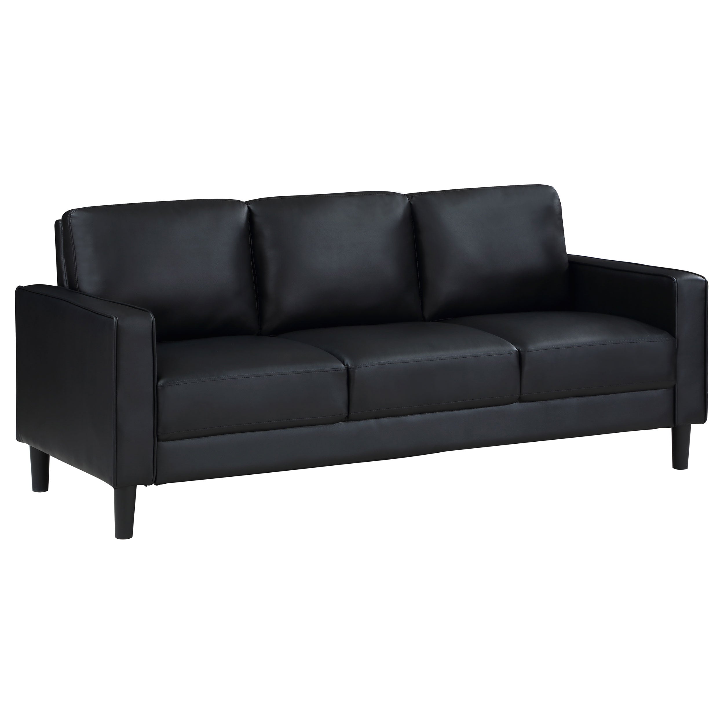 Ruth Upholstered Track Arm Sofa Set