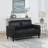 Ruth Upholstered Track Arm Loveseat