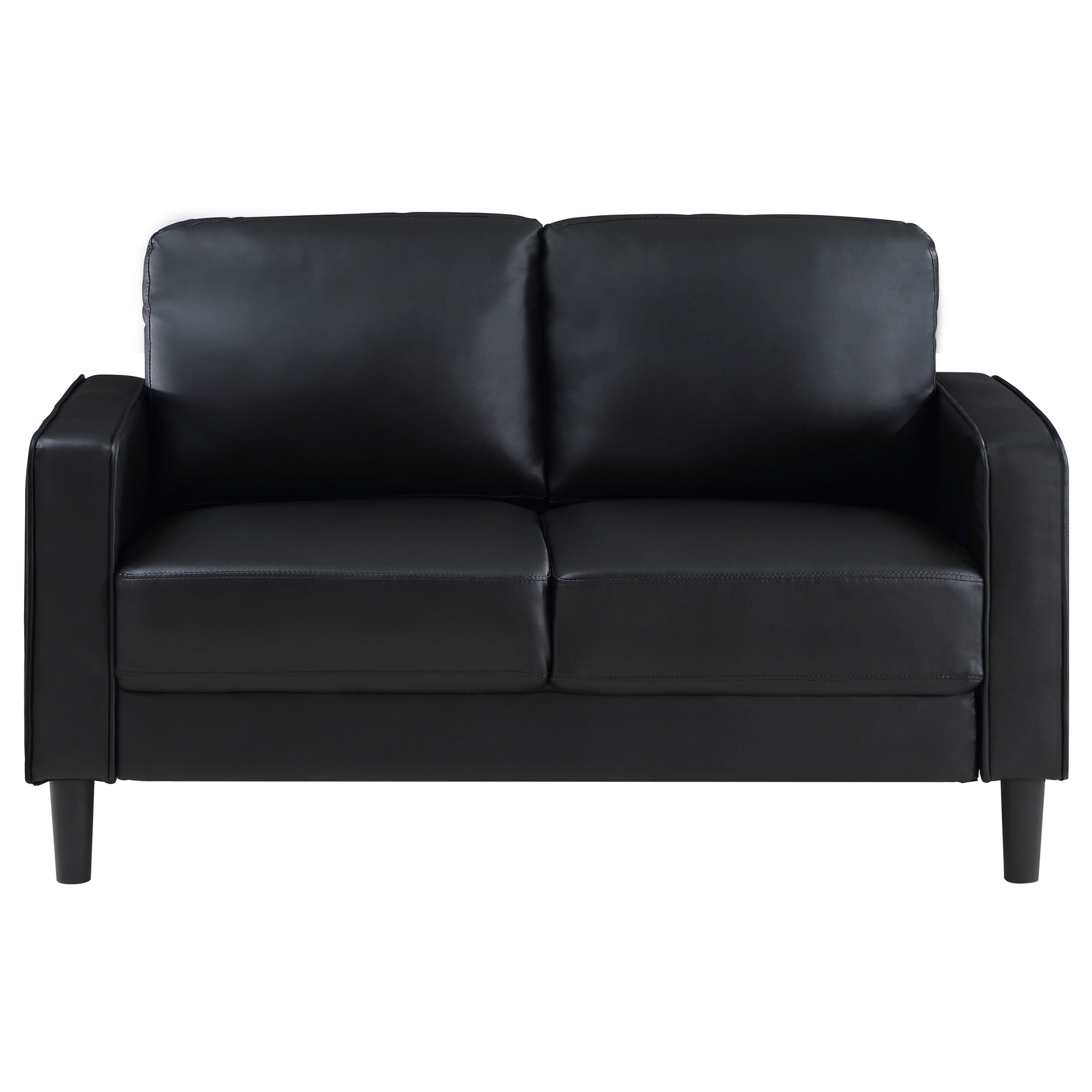 Ruth Upholstered Track Arm Loveseat