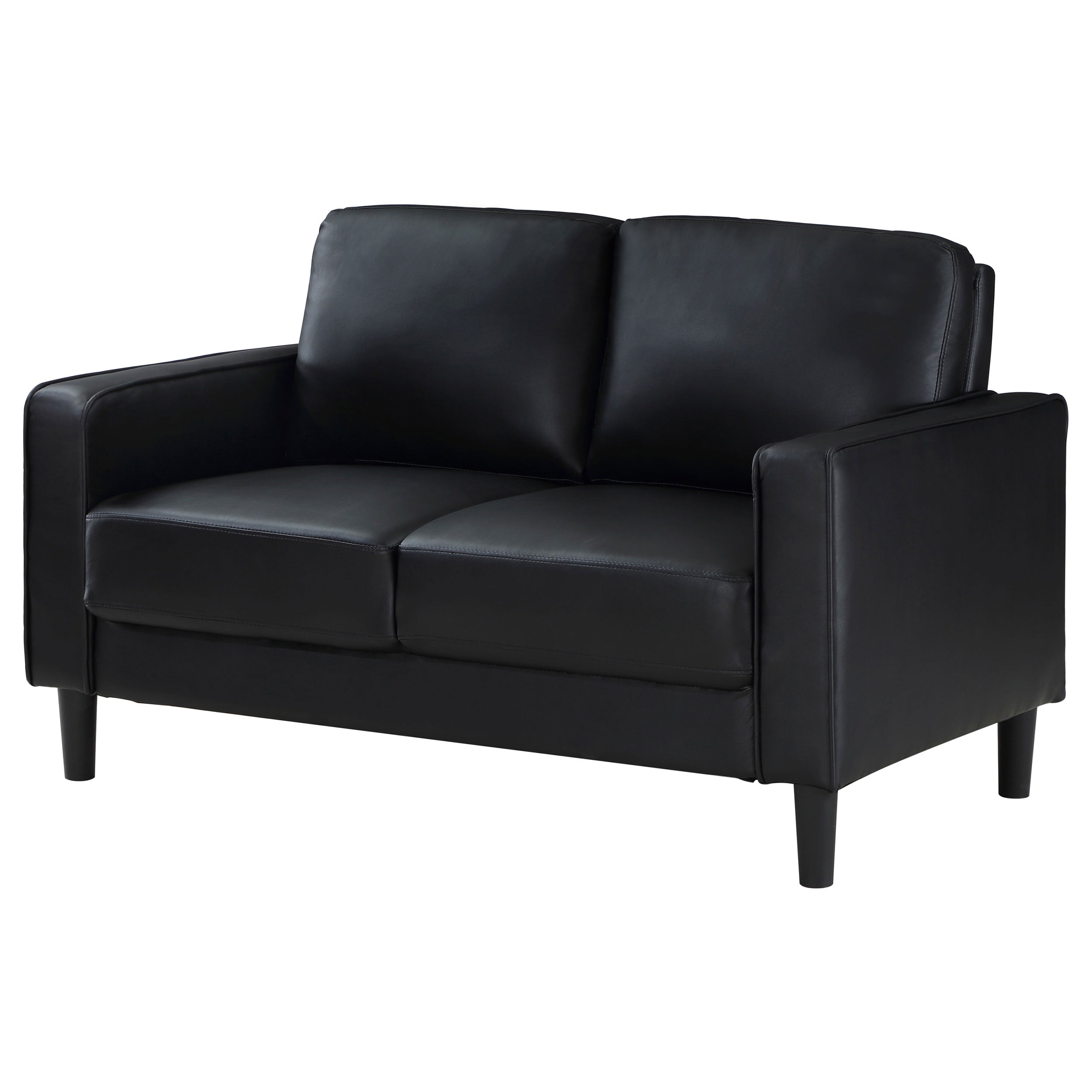 Ruth Upholstered Track Arm Loveseat