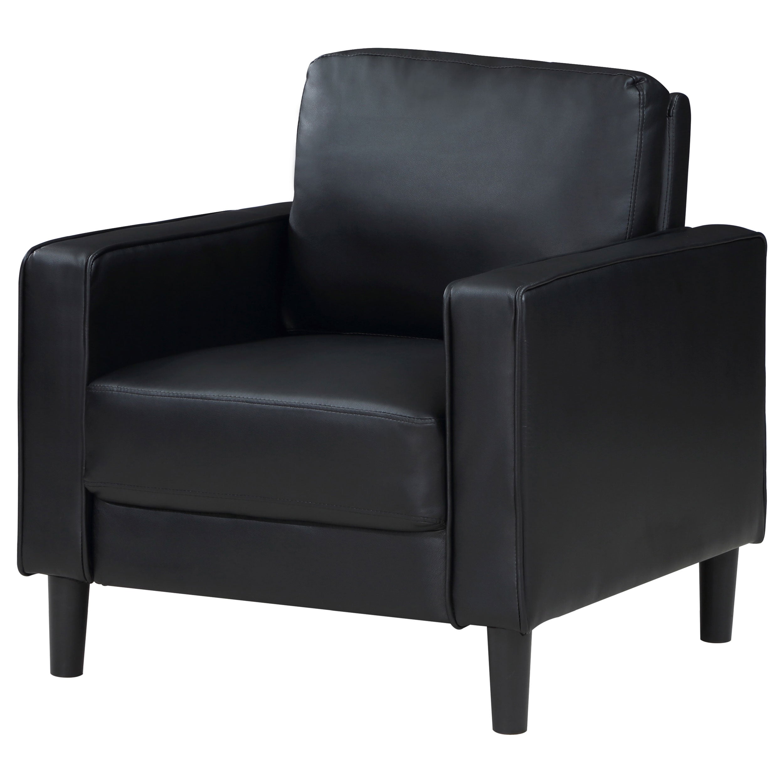 Ruth Upholstered Track Arm Accent Chair