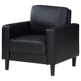 Ruth Upholstered Track Arm Accent Chair