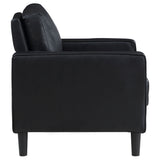 Ruth Upholstered Track Arm Accent Chair