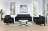 Ruth Upholstered Track Arm Accent Chair