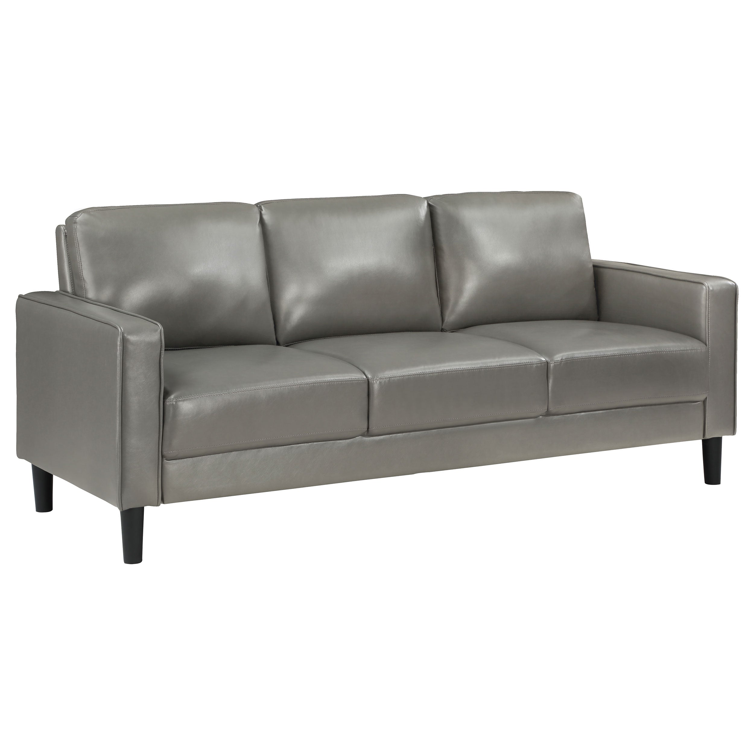 Ruth Upholstered Track Arm Sofa Set