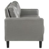 Ruth Upholstered Track Arm Sofa Set