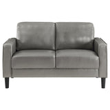 Ruth Upholstered Track Arm Sofa Set