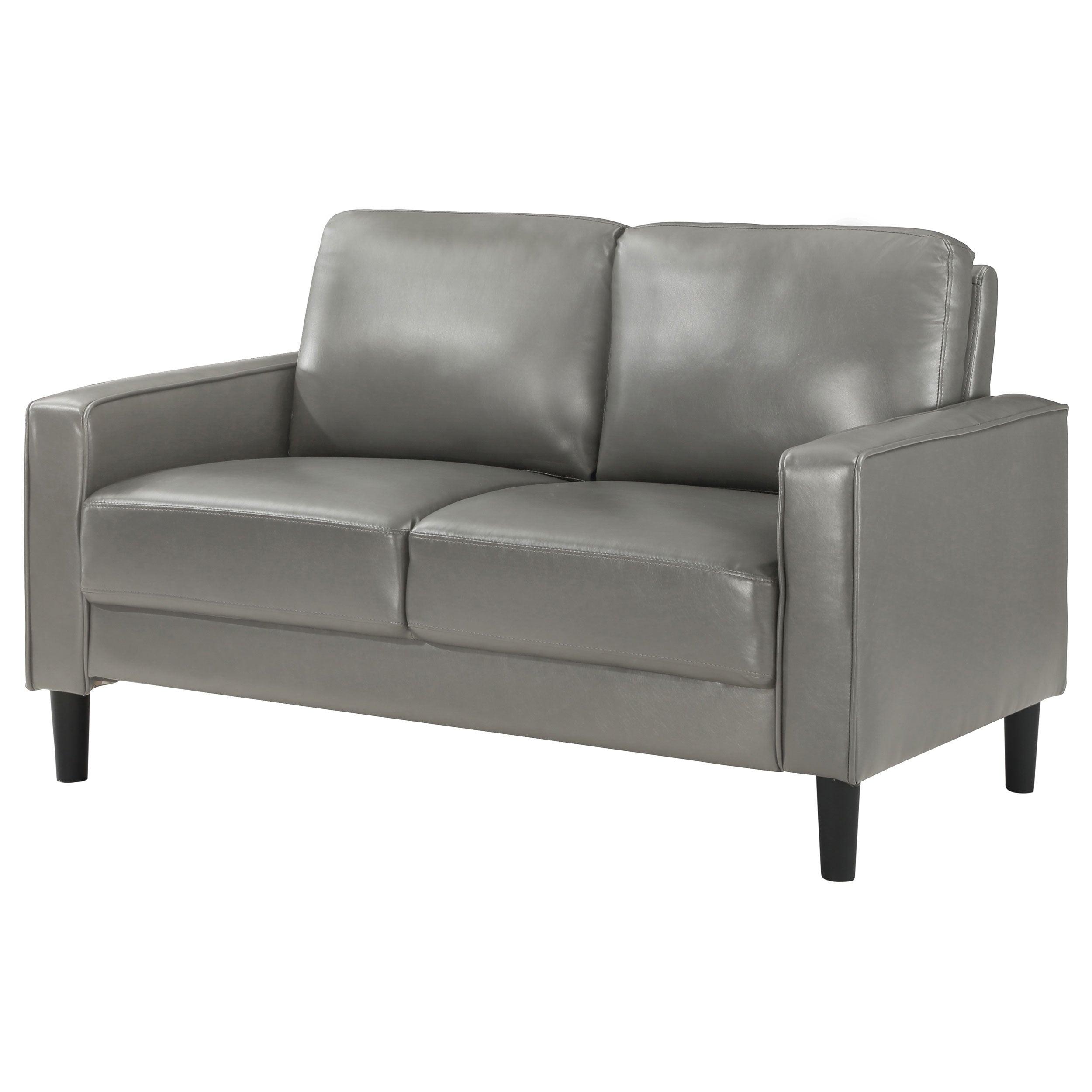 Ruth Upholstered Track Arm Loveseat