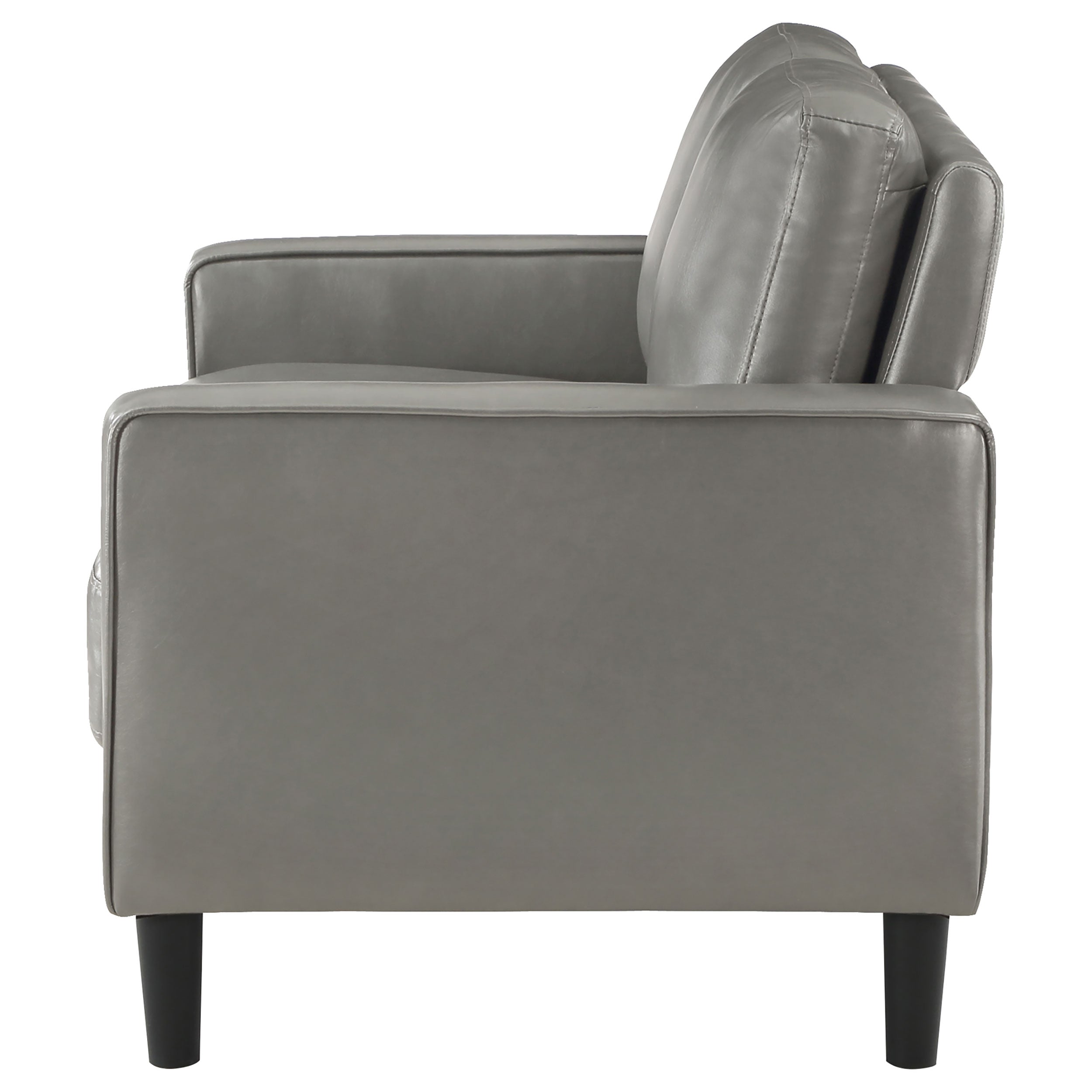 Ruth Upholstered Track Arm Loveseat