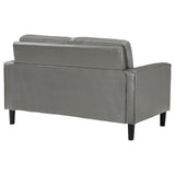 Ruth Upholstered Track Arm Loveseat