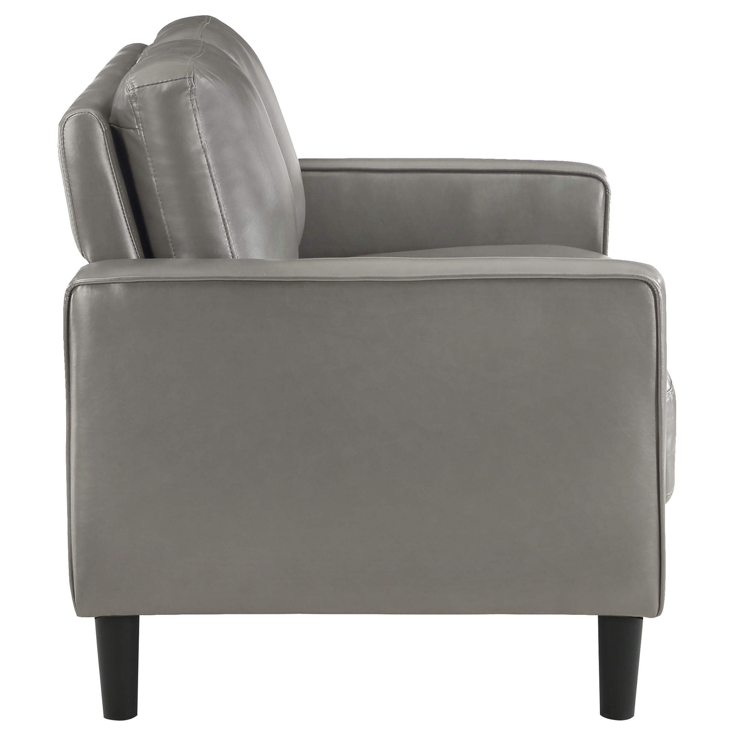 Ruth Upholstered Track Arm Loveseat
