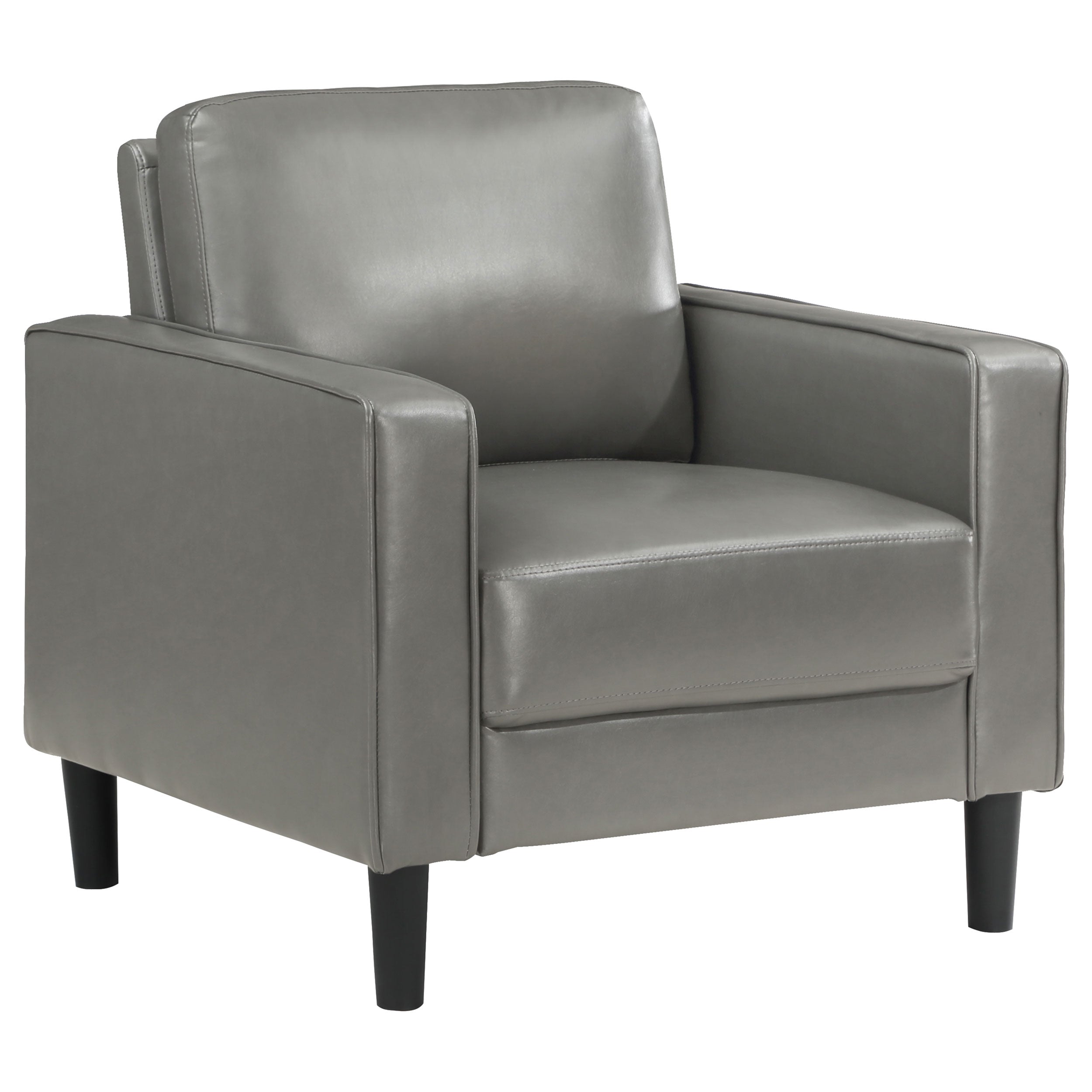 Ruth Upholstered Track Arm Accent Chair