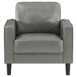 Ruth Upholstered Track Arm Accent Chair