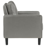 Ruth Upholstered Track Arm Accent Chair