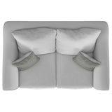 Salizar Upholstered Flared Arm Sofa Set