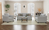 Salizar Upholstered Flared Arm Sofa Set