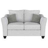 Salizar Upholstered Flared Arm Sofa Set
