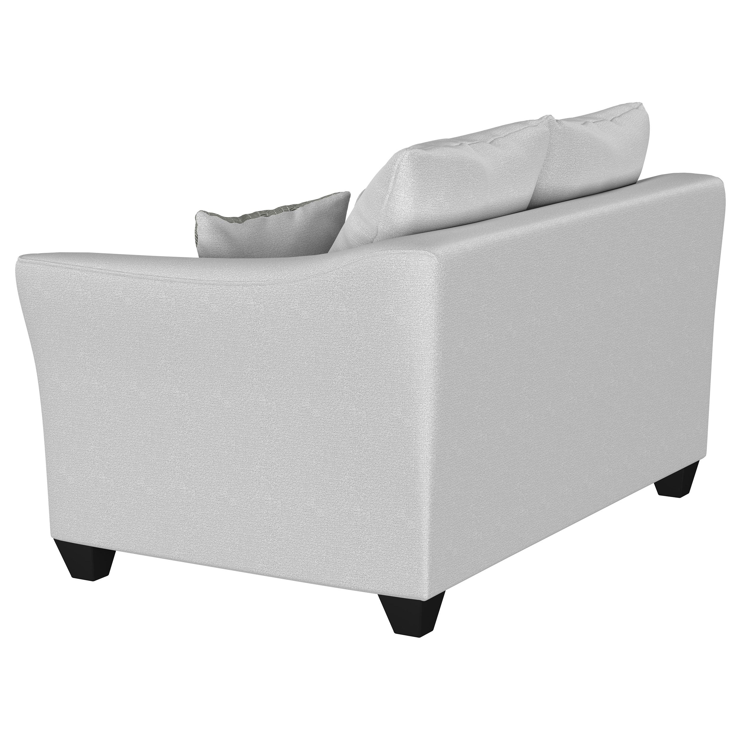 Salizar Upholstered Flared Arm Sofa Set