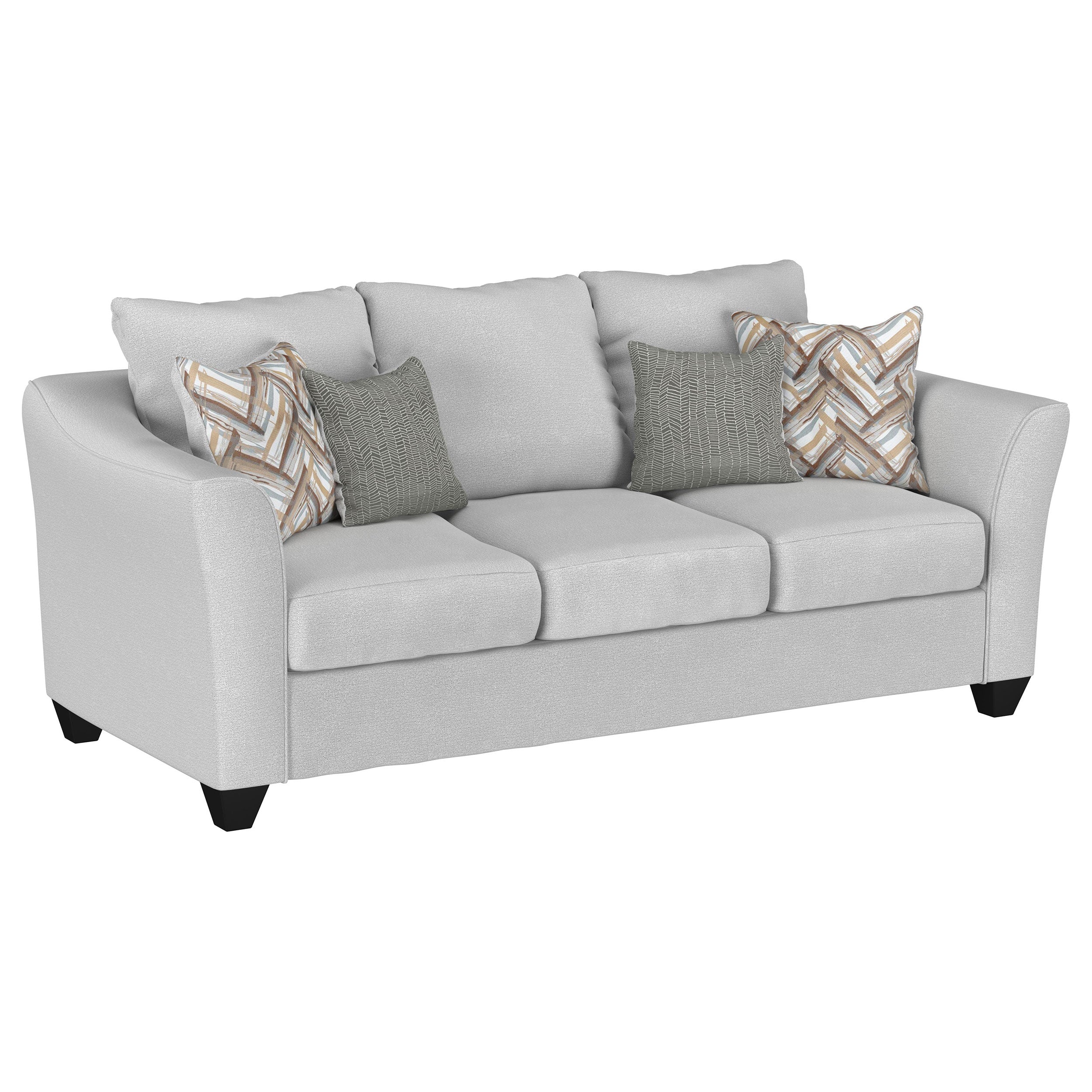 Salizar Upholstered Flared Arm Sofa