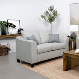 Salizar Upholstered Flared Arm Loveseat