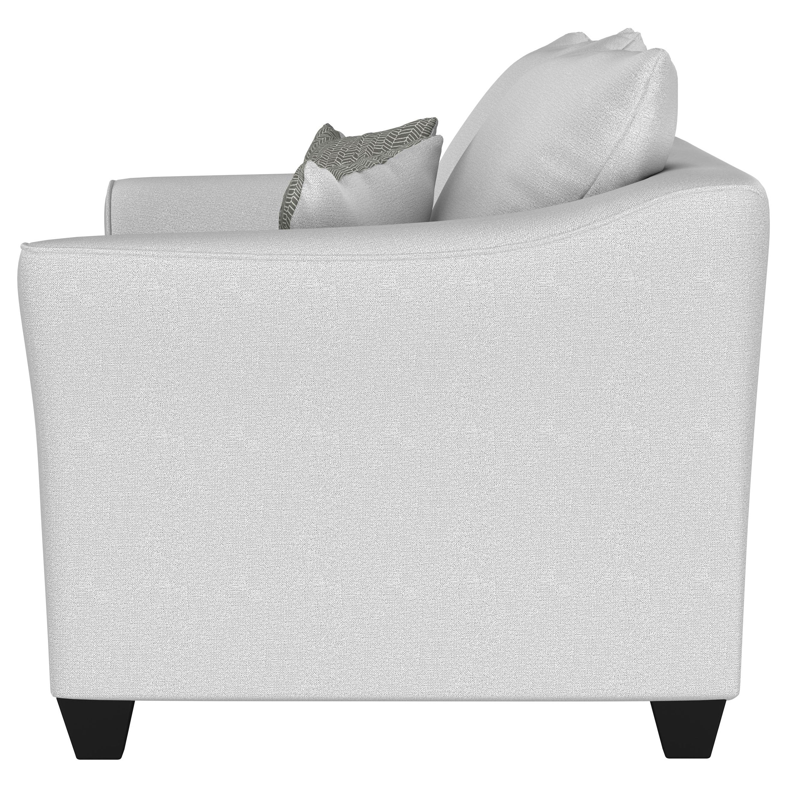 Salizar Upholstered Flared Arm Loveseat