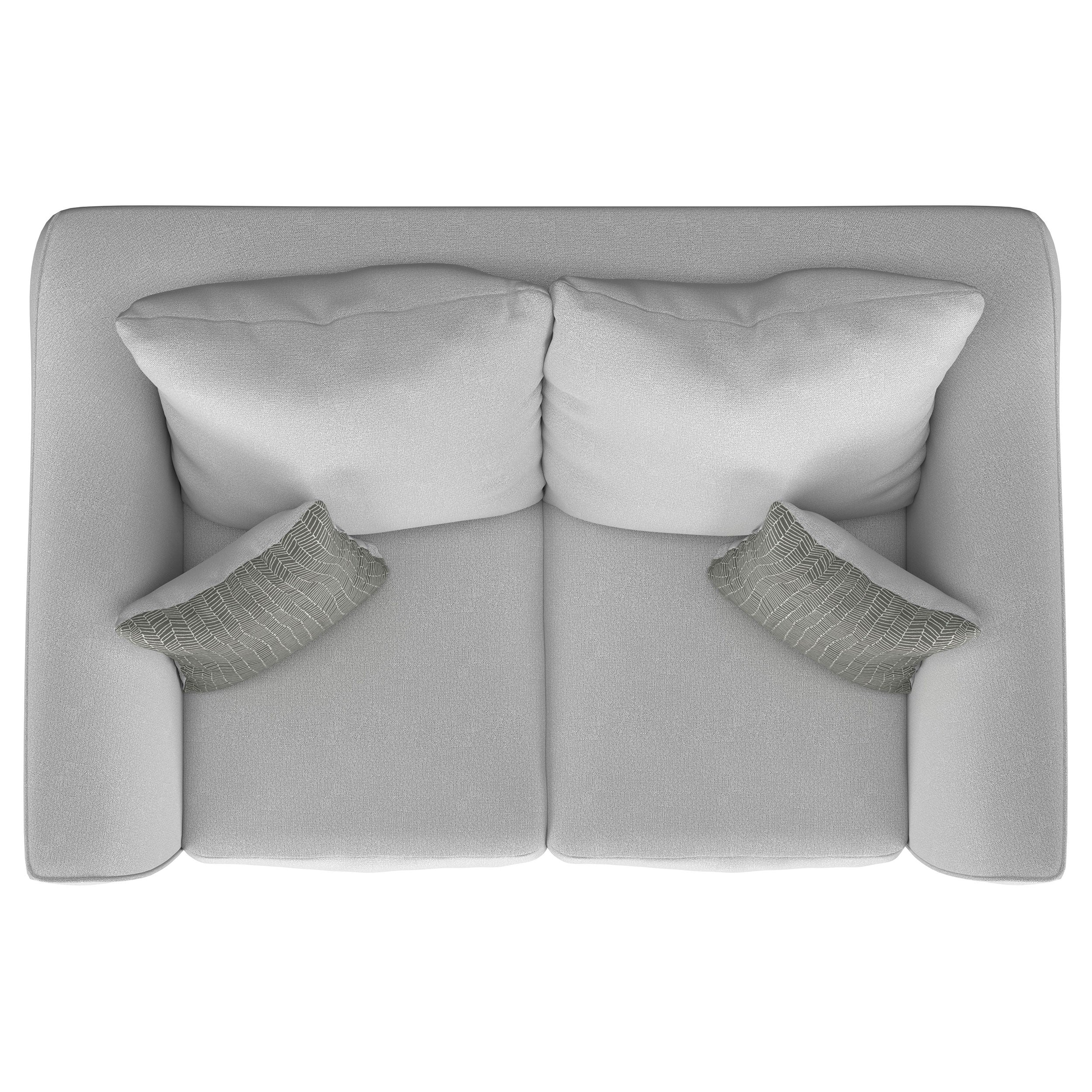 Salizar Upholstered Flared Arm Loveseat