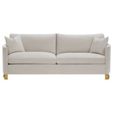 Corliss Velvet Upholstered Sofa Set