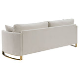 Corliss Upholstered Curved Track Arm Sofa