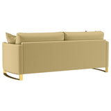 Corliss Velvet Upholstered Sofa Set
