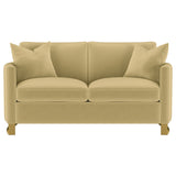 Corliss Velvet Upholstered Sofa Set