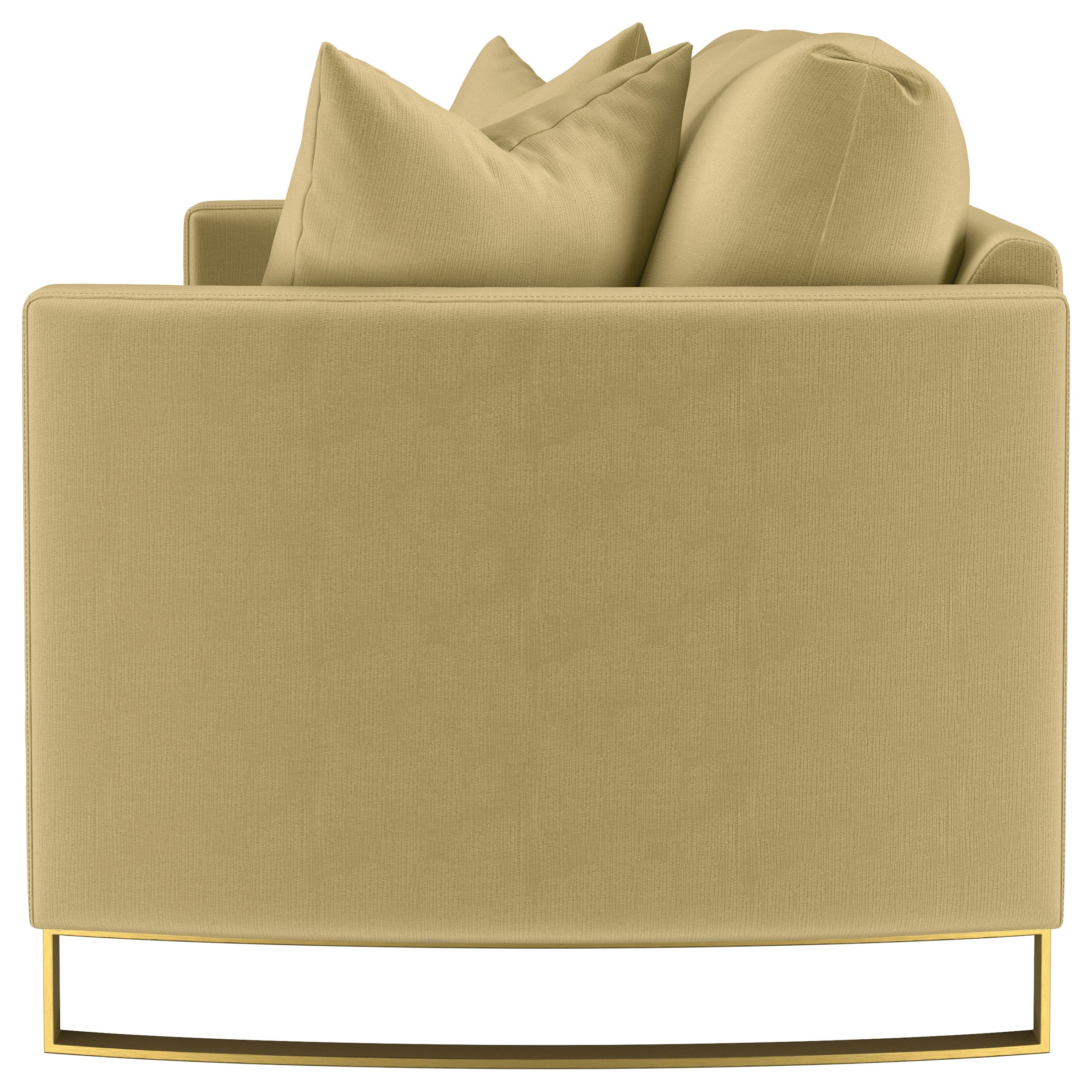Corliss Upholstered Curved Track Arm Sofa