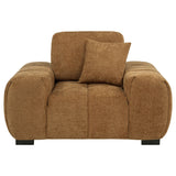 Octavia Upholstered Track Arm Accent Chair