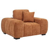 Octavia Upholstered Track Arm Accent Chair