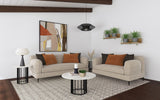 Jade Chenille Upholstered Sofa Set